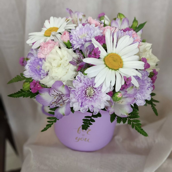 Композиция в коробке «Прекрасный день» в Севастополе