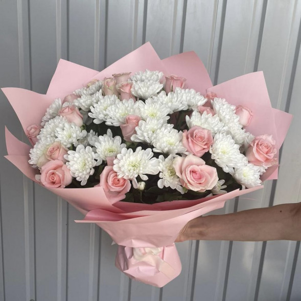 Букет «Нежная хриза» в Севастополе