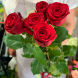 5 красных роз в Севастополе