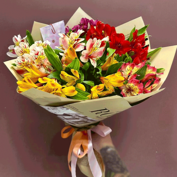 Букет 11 альстромерий в Севастополе