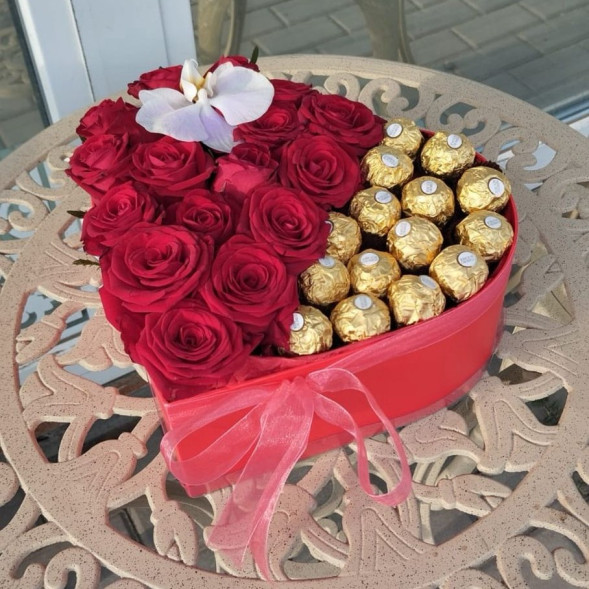 Букет Огненная страсть в Севастополе